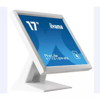 Iiyama ProLite T1731SR-W5 monitor osjetljiv na dodir, 43,2 cm (17''), AT bijeli Iiyama ProLite T1731SR-W5 monitor osjetljiv na dodir, 43,2 cm (17''), AT bijeli