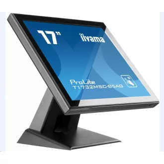 Iiyama ProLite T1732MSC-B5AG monitor osjetljiv na dodir, 43,2 cm (17''), CAP 10-touch, crni Iiyama ProLite T1732MSC-B5AG monitor osjetljiv na dodir, 43,2 cm (17''), CAP 10-touch, crni