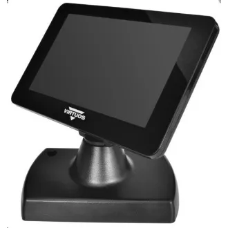 7" LCD zaslon u boji za kupce Virtuos SD700F, USB, crni 7" LCD zaslon u boji za kupce Virtuos SD700F, USB, crni