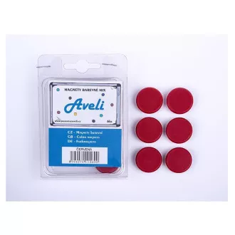 Set AVELI magneta, crvene boje