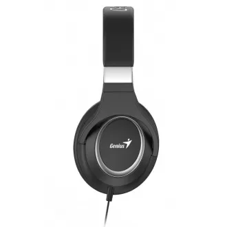GENIUS slušalice s mikrofonom HS-610, crne