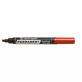 Marker Centropen 8516 permanentni crveni klinasti vrh 2-5mm