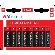 VERBATIM Alkalne baterije AA, 8 PAKET, LR6