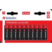 VERBATIM alkalna baterija AA 20 pakiranje / LR6