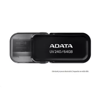 ADATA Flash Disk 32GB USB 2.0 Dash Drive UV240, crni