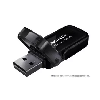 ADATA Flash Disk 32GB USB 2.0 Dash Drive UV240, crni