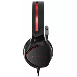 Acer NITRO GAMING HEADSET - 3, 5 mm jack konektor, 50 mm zvučnici, impedancija 21 Ohm, mikrofon, (Maloprodajno pakiranje)