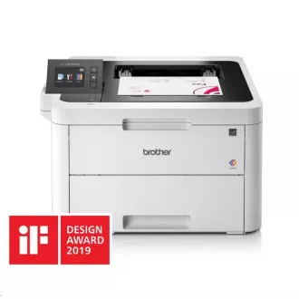 BROTHER LED pisač u boji HL-L3270CDW - A4, 24ppm, 2400x600, 256MB, USB 2.0, WiFi, LAN, 250 listova, disp6, 8cm touch DUPLEX
