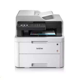 BROTHER višenamjenski LED u boji MFC-L3730CDN - A4, 18 stranica u minuti, 512MB, 600x600 kopija, USB2.0, 250 listova, ADF50, LAN, zaslon, DUPLEX