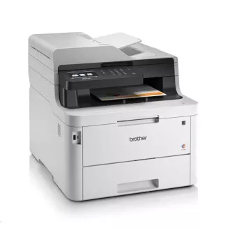 BROTHER višenamjenski LED u boji MFC-L3730CDN - A4, 18 stranica u minuti, 512MB, 600x600 kopija, USB2.0, 250 listova, ADF50, LAN, zaslon, DUPLEX