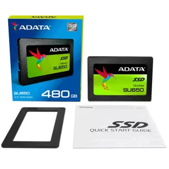 ADATA SSD 480GB Ultimate SU650SS 2.5" SATA III 6Gb/s (R:520/ W:450MB/s)