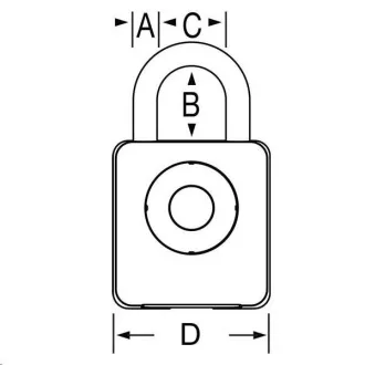 MasterLock 4400EURD Elektronski lokot