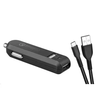 AVACOM CarMAX 2 auto punjač 2x Qualcomm Quick Charge 2.0, crni (mikro USB kabel) AVACOM CarMAX 2 auto punjač 2x Qualcomm Quick Charge 2.0, crni (mikro USB kabel)