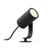 PHILIPS Lily Vanjska reflektorska svjetiljka, Hue Bijela i ambijent u boji, 230V, 1x8W integrirana LED, mat krom, produžetak (1741530P7)