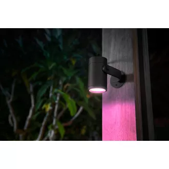 PHILIPS Lily Vanjska reflektorska svjetiljka, Hue Bijela i ambijent u boji, 230V, 1x8W integrirana LED, mat krom, produžetak (1741530P7) PHILIPS Lily Vanjska reflektorska svjetiljka, Hue Bijela i ambijent u boji, 230V, 1x8W integrirana LED, mat krom, produžetak (1741530P7)