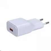 Solight USB adapter za punjenje, brzo punjenje: 1x USB Qualcomm, 5V2A / 9V1.5A / 12V1A, AC 230V, bijelo-siva