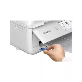 Canon PIXMA pisač TS9551C bijeli - boja, MF (ispis, kopiranje, skeniranje, oblak), duplex, USB, LAN, Wi-Fi, Bluetooth
