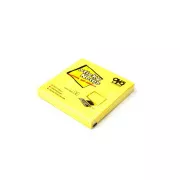 Samoljepljivi blok 75x75mm žuti neon 100 listova Auro