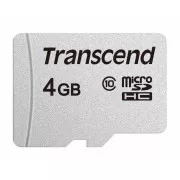 TRANSCEND MicroSDHC kartica 4GB 300S, klasa 10, bez adaptera