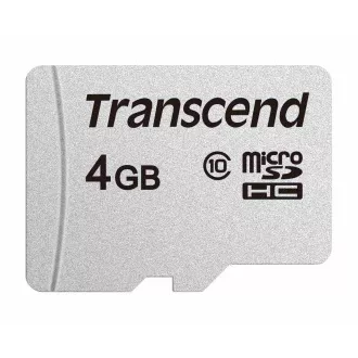 TRANSCEND MicroSDHC kartica 4GB 300S, klasa 10, bez adaptera