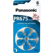 PANASONIC Cink-zračna baterija PR-675 (44) / 6LB AA 1, 2V (Blister 4kom)