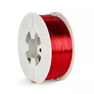VERBATIM 3D pisač filament PET-G 1,75 mm, 327 m, 1 kg crveni prozirni