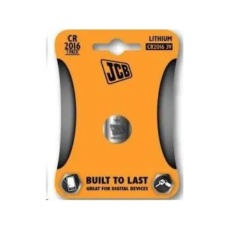 JCB gumbasta litijeva baterija CR2016, blister 1 kom.