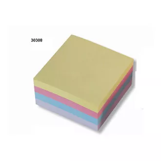 Samoljepljivi blok 76x76mm 4 pastelne boje 4x100 listova Concorde