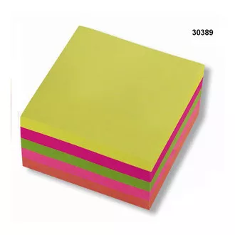 Samoljepljivi jastučić 76x76mm 5 neonskih boja 5x80 listova Concorde