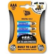 JCB OXI DIGITAL alkalna baterija LR03, blister 4 kom