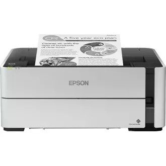 EPSON EcoTank Mono M1180 tintni pisač, A4, 1200x2400dpi, 39ppm, USB, Ethernet, Wi-Fi, obostrani ispis, 5 godina jamstva nakon registracije