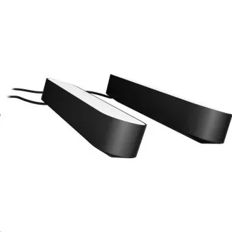 PHILIPS PLAY COL Hue Bijela i boja ambijent, dvije vodilice + adapter, crna PHILIPS PLAY COL Hue Bijela i boja ambijent, dvije vodilice + adapter, crna