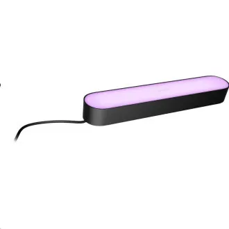 PHILIPS PLAY COL Hue Bijela boja i ambijent u boji, jedna produžna traka, crna PHILIPS PLAY COL Hue Bijela boja i ambijent u boji, jedna produžna traka, crna