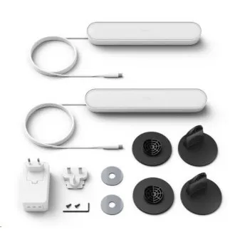 PHILIPS PLAY COL Hue Bijela boja i ambijent u boji, dvije šine + adapter, bijela PHILIPS PLAY COL Hue Bijela boja i ambijent u boji, dvije šine + adapter, bijela
