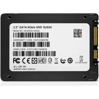 ADATA SSD 480GB Ultimate SU630 2.5" SATA III 6Gb/s (R:520/ W:450MB/s)