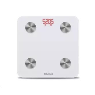 UMAX Smart Scale US20M pametna osobna vaga - bluetooth, maksimalna nosivost 150kg