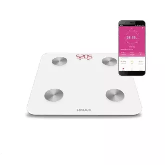 UMAX Smart Scale US20M pametna osobna vaga - bluetooth, maksimalna nosivost 150kg