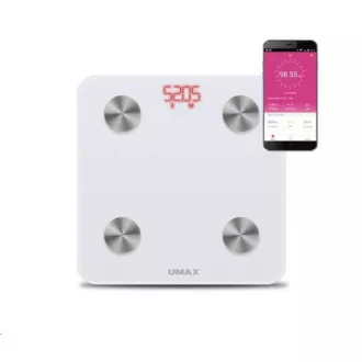 UMAX Smart Scale US20M pametna osobna vaga - bluetooth, maksimalna nosivost 150kg