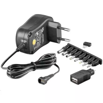 Goobay Univerzalni adapter za napajanje 230V / 3-12V DC 1500mA Goobay Univerzalni adapter za napajanje 230V / 3-12V DC 1500mA