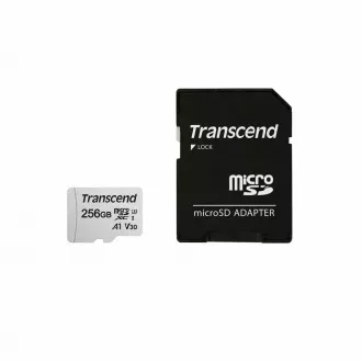 TRANSCEND MicroSDXC kartica 256GB 300S, UHS-I U3 V30 + adapter