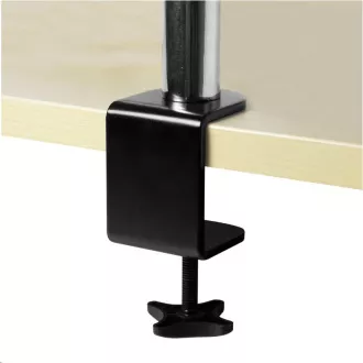 ARCTIC držač stola Z2 (Gen3) za 2x LCD do 34", nosivost 2x15kg, 4x USB HUB, crni