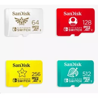 SanDisk MicroSDXC kartica 128 GB za Nintendo Switch (R: 100 / W: 90 MB / s, UHS-I, V30, U3, C10, A1) licencirani proizvod, Super Mario