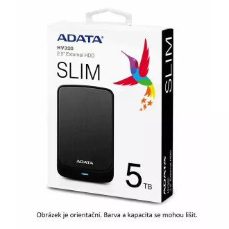 ADATA vanjski HDD 1TB 2.5" USB 3.1 AHV320, plavi