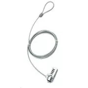 PREMIUMCORD Sigurnosna brava za NTB 1, 8m Kensington Lock (4-znamenkasti kod, čelični kabel)