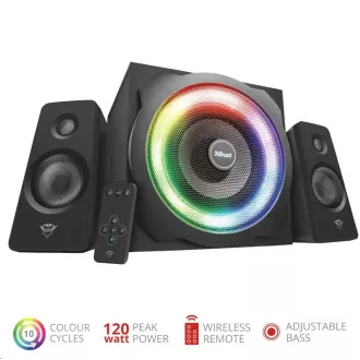 TRUST Zvučnici GXT 629 Tytan RGB Illuminated 2.1 Set zvučnika TRUST Zvučnici GXT 629 Tytan RGB Illuminated 2.1 Set zvučnika