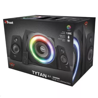 TRUST Zvučnici GXT 629 Tytan RGB Illuminated 2.1 Set zvučnika TRUST Zvučnici GXT 629 Tytan RGB Illuminated 2.1 Set zvučnika