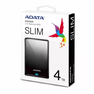 ADATA vanjski HDD 4TB 2.5" USB 3.0 DashDrive HV620S, crni