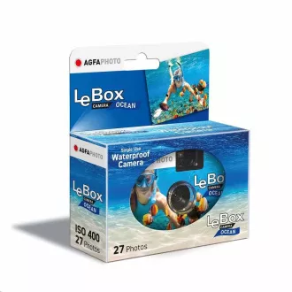 Agfaphoto LeBox Ocean 400/27 - analogna kamera za jednokratnu upotrebu