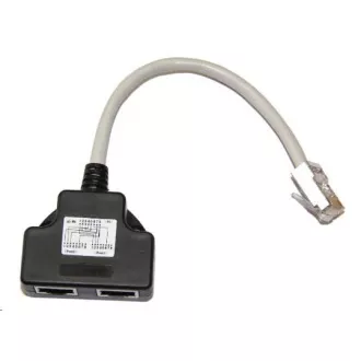Adapter (AD-4W) RJ45 razdjelnik, 1x8p8c/2x8p4c, PC-PC, oklopljeni Adapter (AD-4W) RJ45 razdjelnik, 1x8p8c/2x8p4c, PC-PC, oklopljeni
