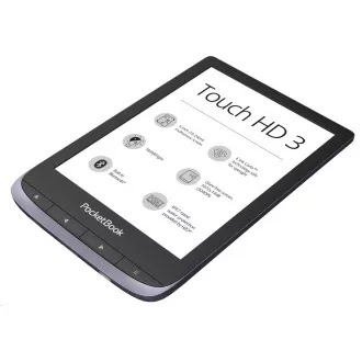 POCKETBOOK 632 Touch HD 3, metalik siva, 16 GB POCKETBOOK 632 Touch HD 3, metalik siva, 16 GB